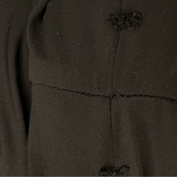 torrid baby doll black empire waist dress preppy sexy ruffled V neck flattering - Picture 10 of 16